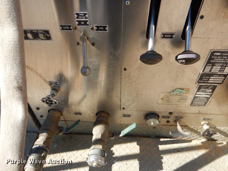 image for item JS9766 1982 Spartan CFRC-2042  pumper fire truck