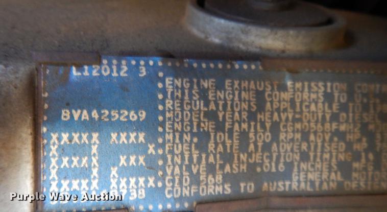 image for item JS9766 1982 Spartan CFRC-2042  pumper fire truck