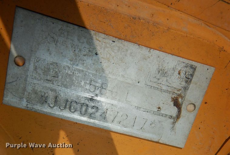 image for item JV9347 1999 Case 580L  Series 2 backhoe