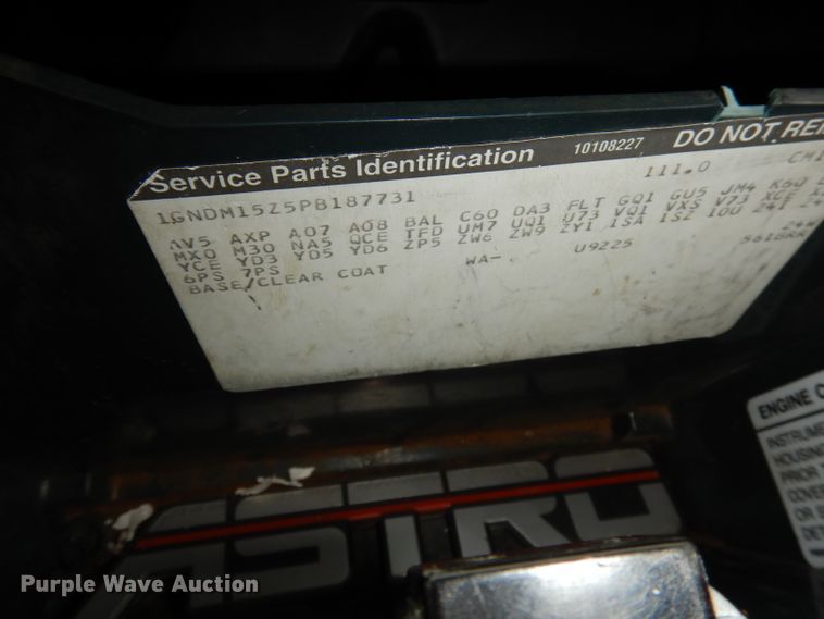 image for item JV9412 1993 Chevrolet Astro  van