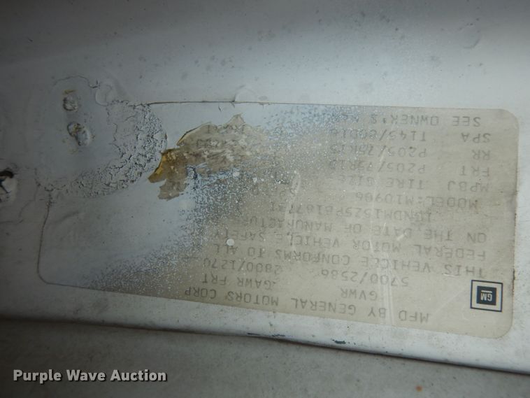 image for item JV9412 1993 Chevrolet Astro  van