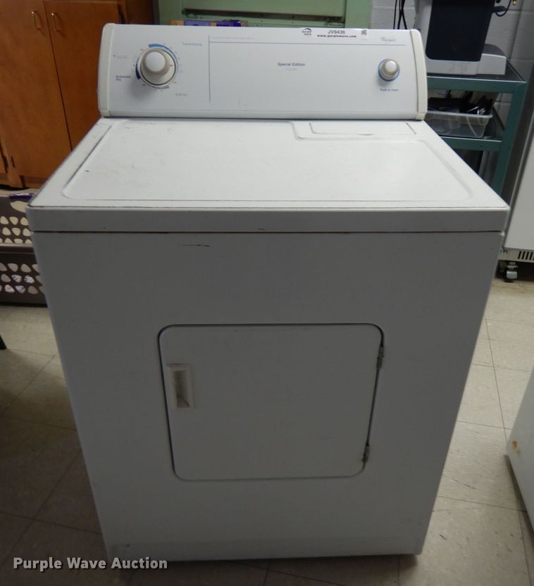 image for item JV9436 Whirlpool LER3624JQ0 dryer