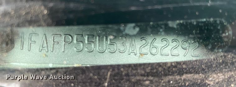 image for item KE9385 2003 Ford Taurus SES