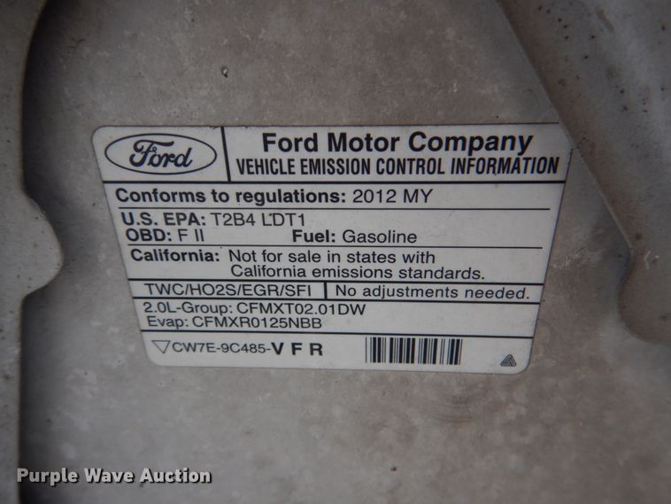 image for item KE9395 2012 Ford Transit Connect  van