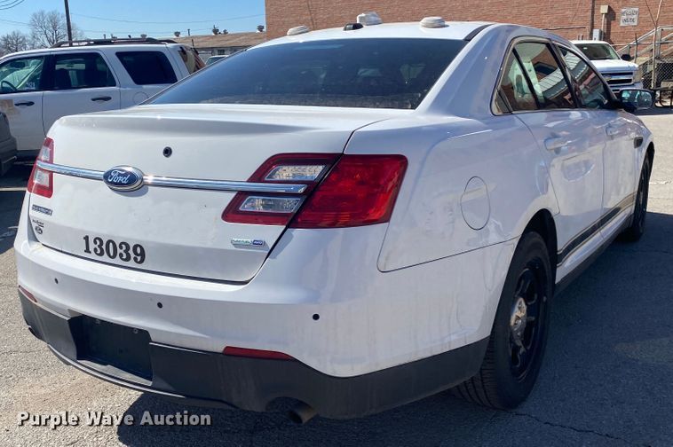 image for item KE9441 2013 Ford Taurus Police Interceptor