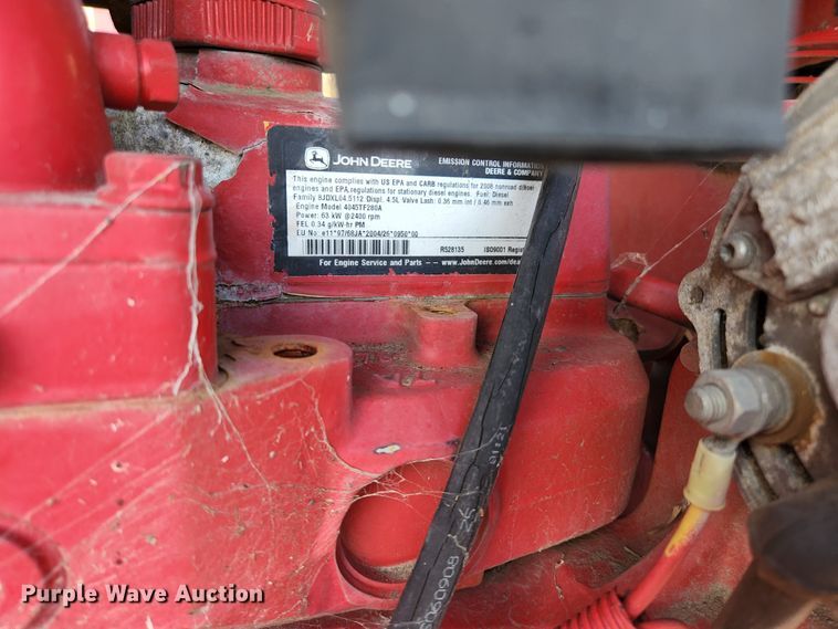 image for item KH9701 2007 Giant-vac TM6600JDTB-HW  leaf vacuum