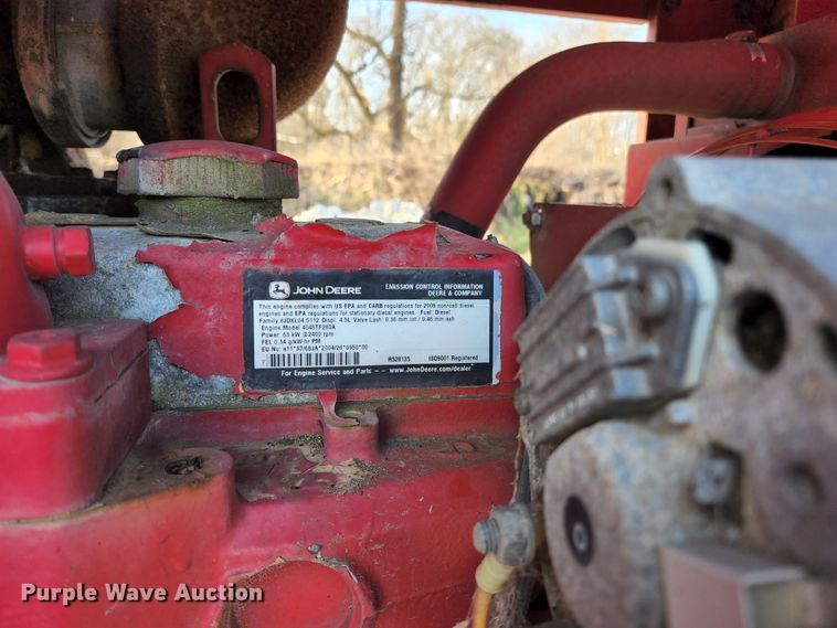 image for item KH9702 2009 Giant-vac TM6600JDTB-HW  leaf vacuum