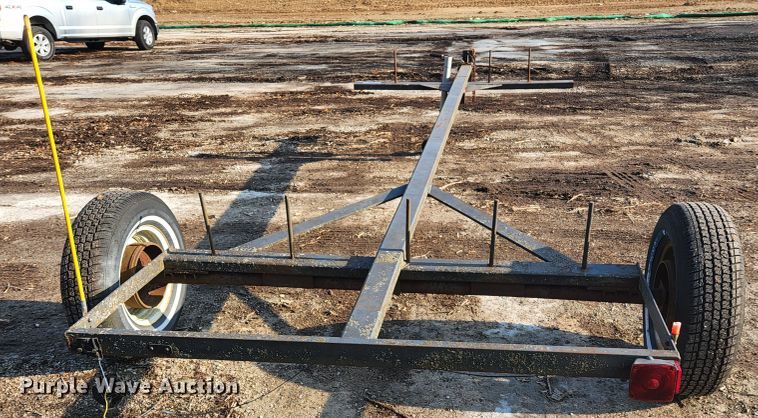 image for item KH9703 Shop built guard rail trailer