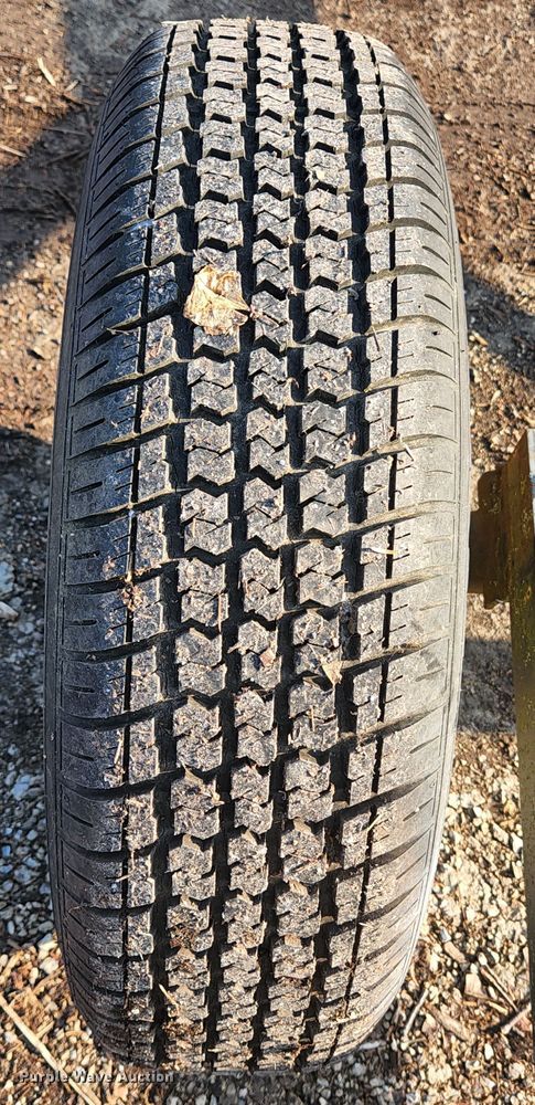 image for item KH9703 Shop built guard rail trailer