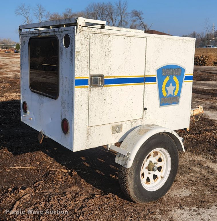 image for item KH9706 Smart  radar trailer