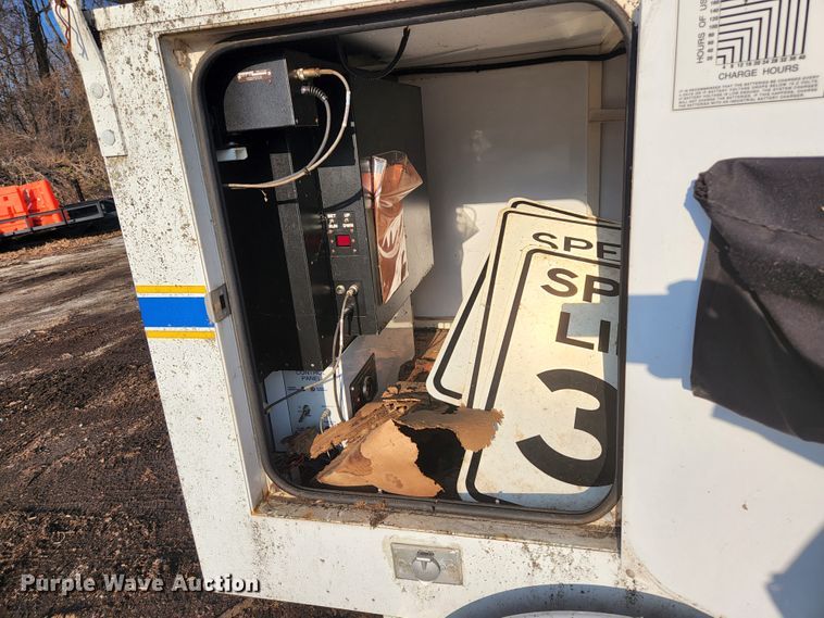 image for item KH9706 Smart  radar trailer