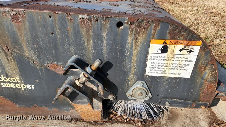 image for item KH9707 Bobcat 72 skid steer sweeper