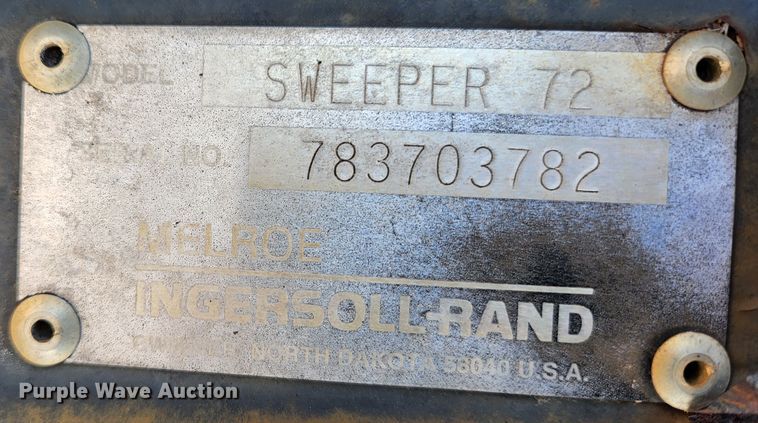 image for item KH9707 Bobcat 72 skid steer sweeper