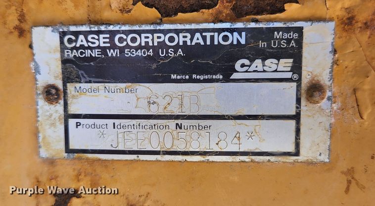 image for item KH9742 1999 Case 621B  wheel loader