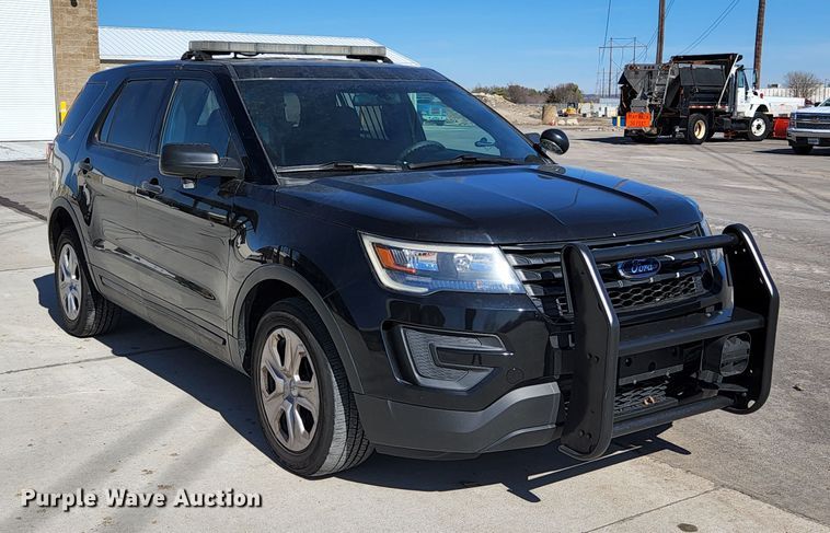 image for item KH9743 2017 Ford Explorer Police Interceptor  SUV