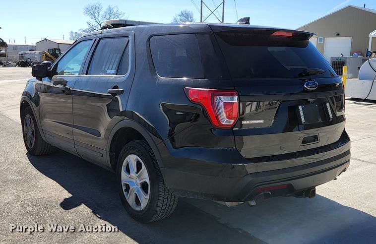 image for item KH9743 2017 Ford Explorer Police Interceptor  SUV