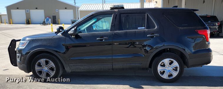 image for item KH9743 2017 Ford Explorer Police Interceptor  SUV