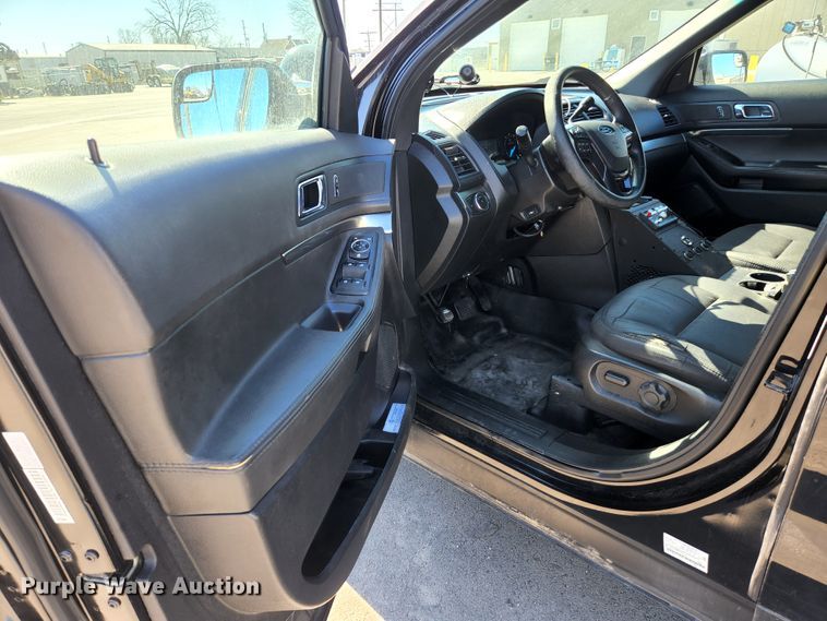 image for item KH9743 2017 Ford Explorer Police Interceptor  SUV