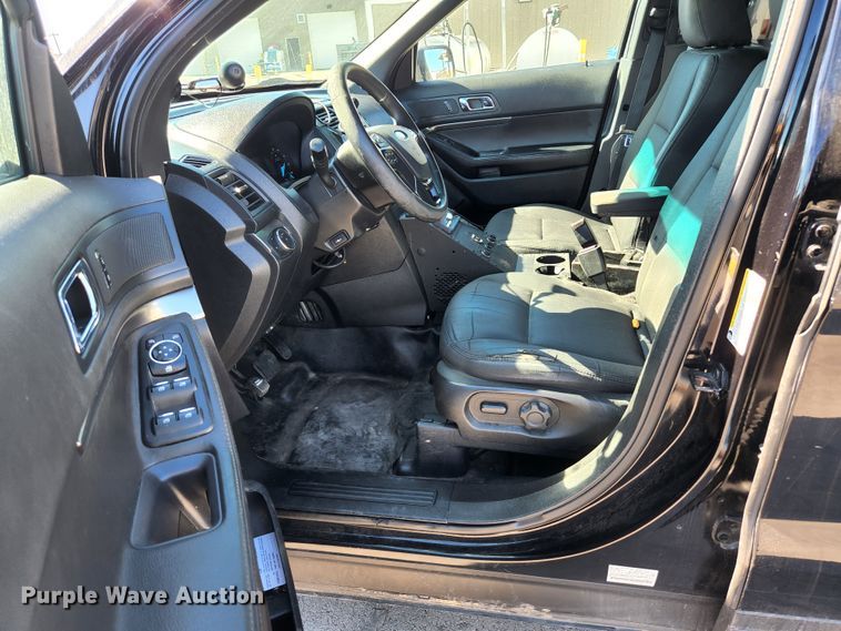 image for item KH9743 2017 Ford Explorer Police Interceptor  SUV