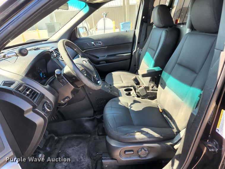 image for item KH9743 2017 Ford Explorer Police Interceptor  SUV