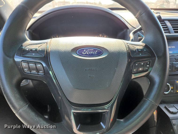 image for item KH9743 2017 Ford Explorer Police Interceptor  SUV