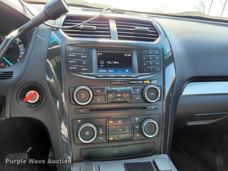 image for item KH9743 2017 Ford Explorer Police Interceptor  SUV