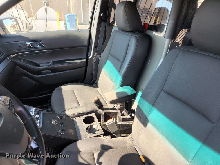 image for item KH9743 2017 Ford Explorer Police Interceptor  SUV