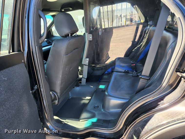 image for item KH9743 2017 Ford Explorer Police Interceptor  SUV