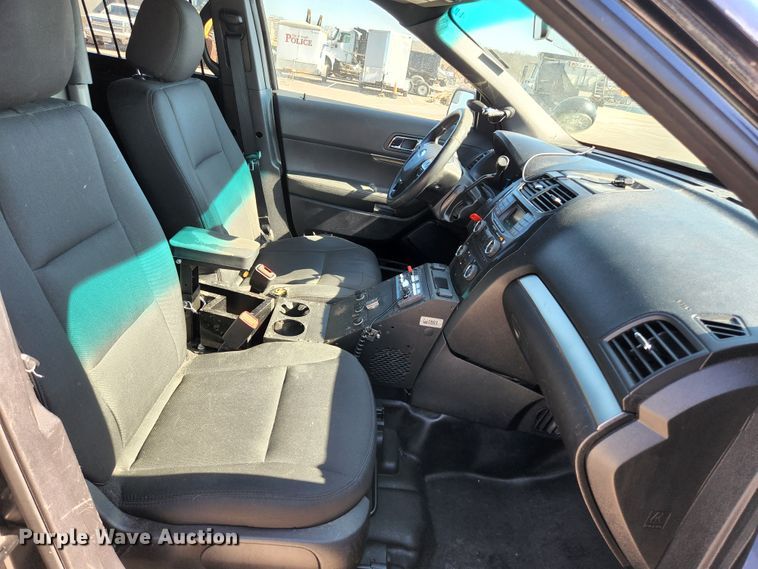 image for item KH9743 2017 Ford Explorer Police Interceptor  SUV