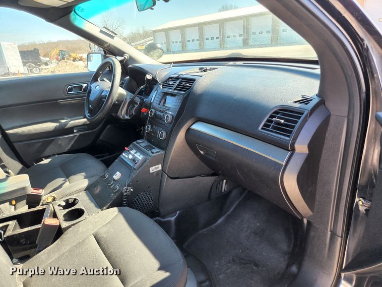 image for item KH9743 2017 Ford Explorer Police Interceptor  SUV