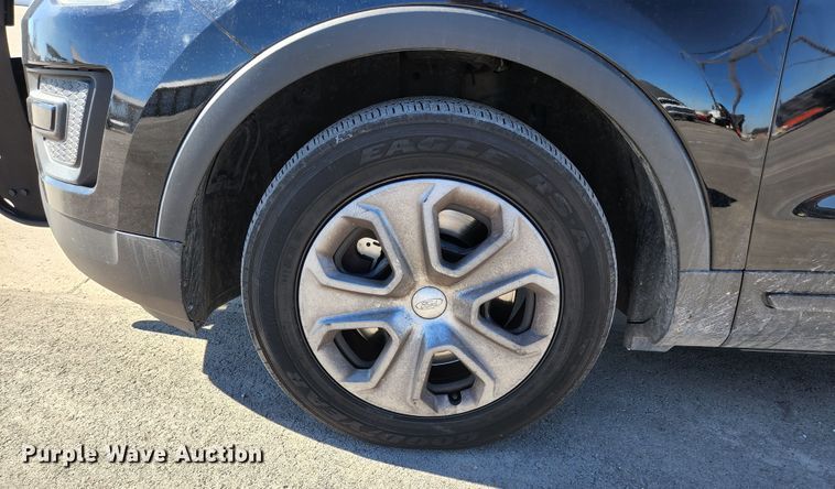 image for item KH9743 2017 Ford Explorer Police Interceptor  SUV