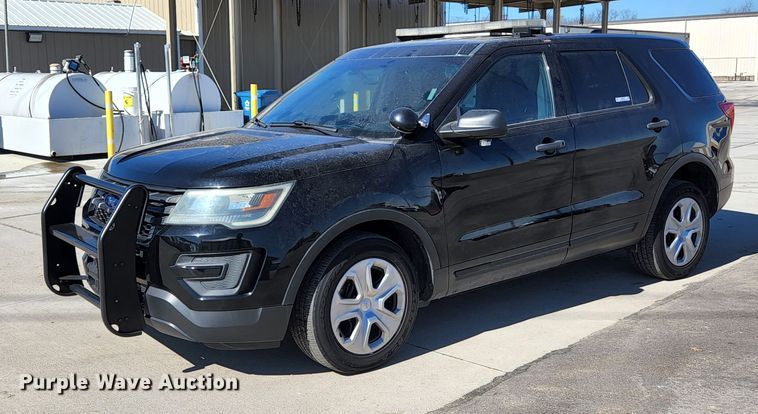 image for item KH9744 2016 Ford Explorer Police Interceptor  SUV