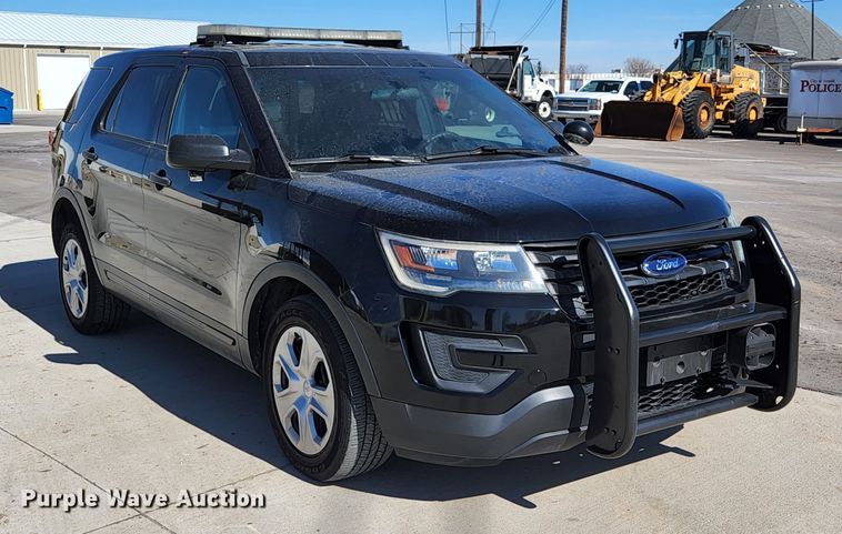 image for item KH9744 2016 Ford Explorer Police Interceptor  SUV