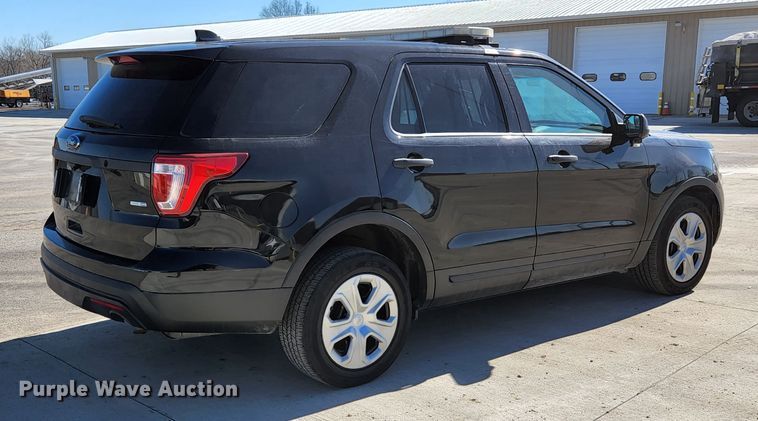 image for item KH9744 2016 Ford Explorer Police Interceptor  SUV