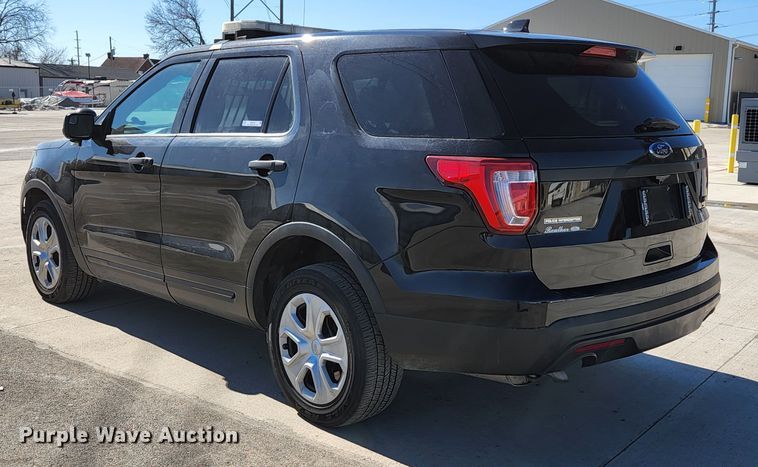 image for item KH9744 2016 Ford Explorer Police Interceptor  SUV