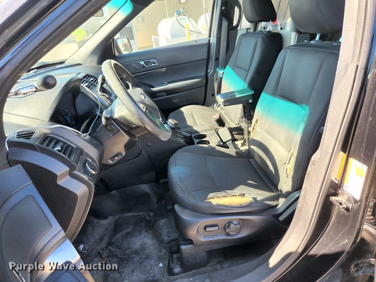 image for item KH9744 2016 Ford Explorer Police Interceptor  SUV