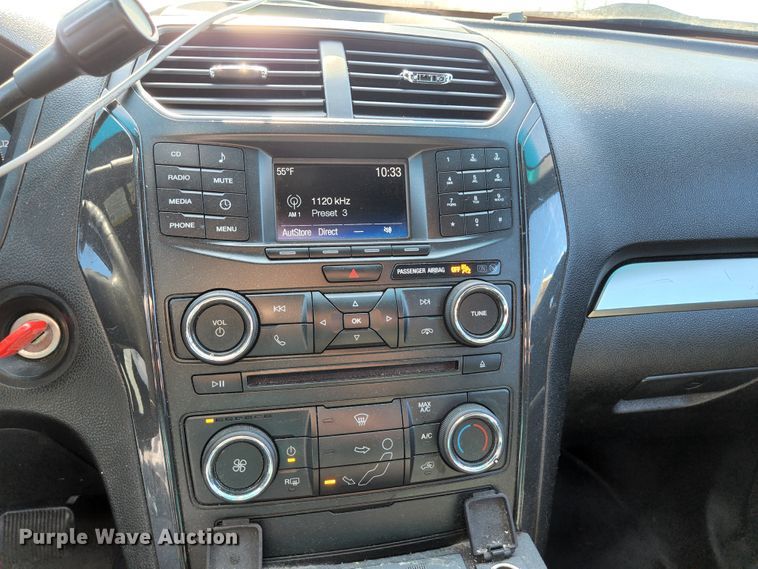 image for item KH9744 2016 Ford Explorer Police Interceptor  SUV