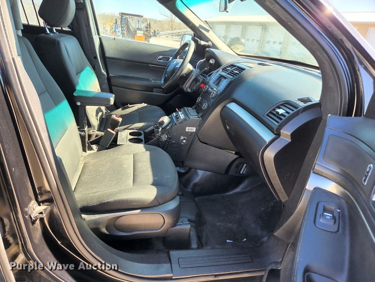 image for item KH9744 2016 Ford Explorer Police Interceptor  SUV