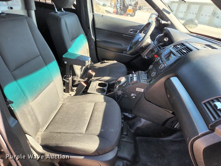 image for item KH9744 2016 Ford Explorer Police Interceptor  SUV