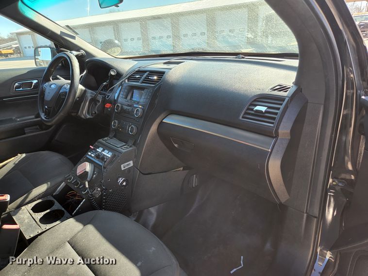 image for item KH9744 2016 Ford Explorer Police Interceptor  SUV