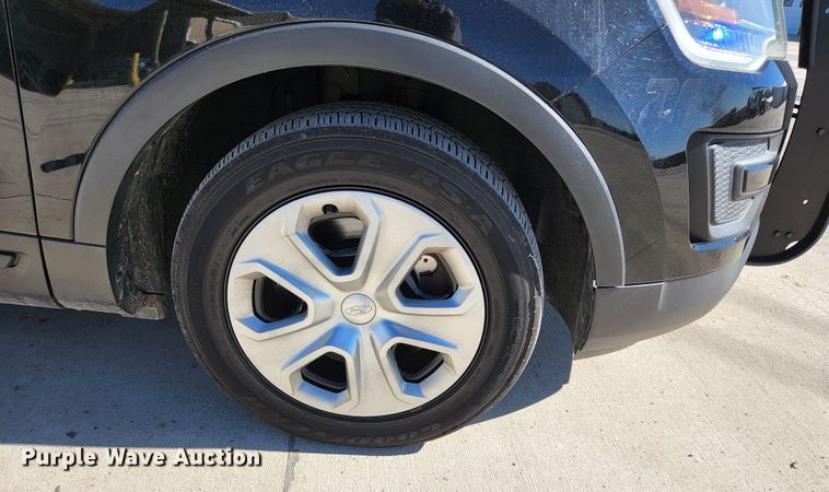 image for item KH9744 2016 Ford Explorer Police Interceptor  SUV