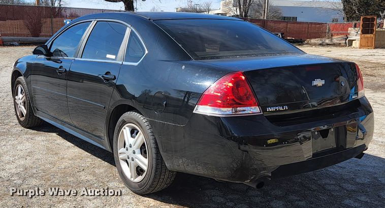 image for item KH9746 2012 Chevrolet Impala Police Cruiser