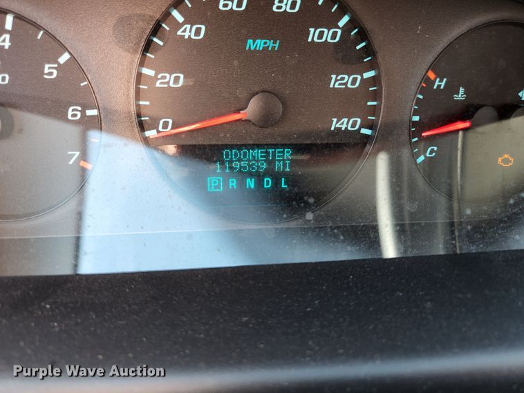 image for item KH9746 2012 Chevrolet Impala Police Cruiser