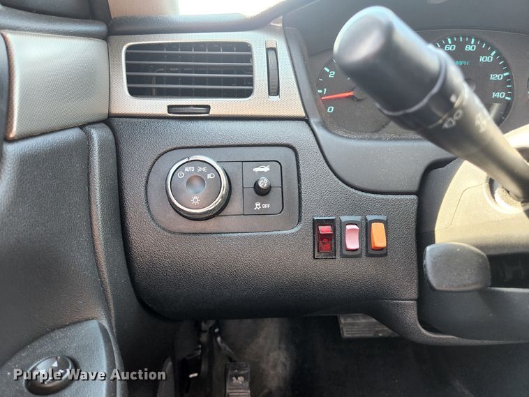 image for item KH9746 2012 Chevrolet Impala Police Cruiser