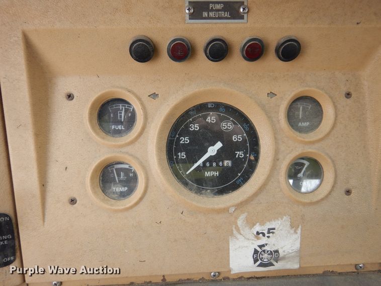 image for item KJ9577 1982 Ford L8000  pumper fire truck