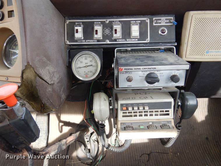 image for item KJ9577 1982 Ford L8000  pumper fire truck