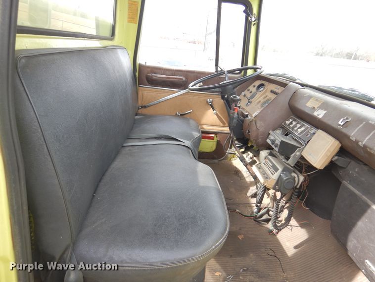 image for item KJ9577 1982 Ford L8000  pumper fire truck