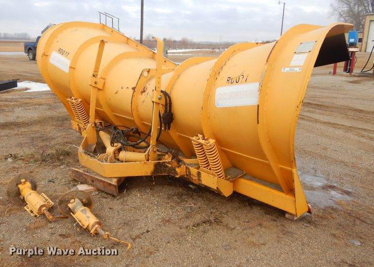 image for item MX9823 Wausau EX1270H  144" W snow plow