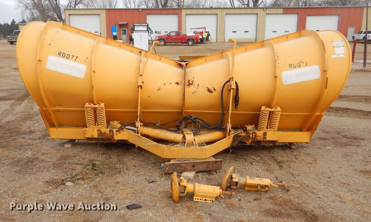 image for item MX9823 Wausau EX1270H  144" W snow plow