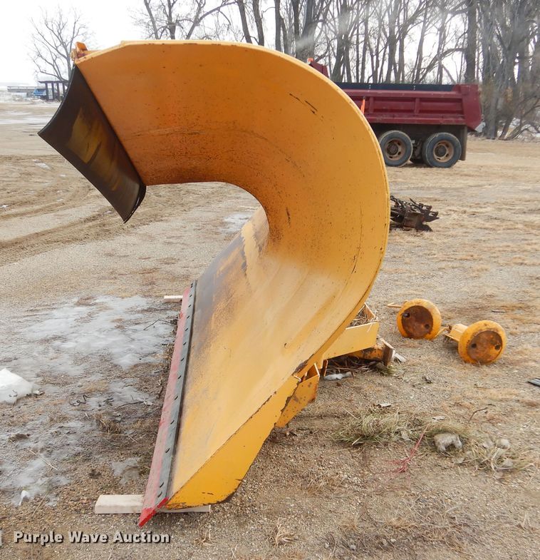 image for item MX9823 Wausau EX1270H  144" W snow plow